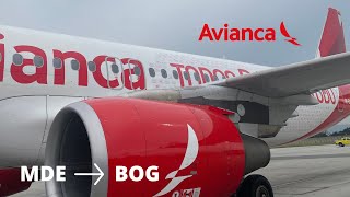 Flight report  Avianca A320 Medellin to Bogota [upl. by Onitrof]