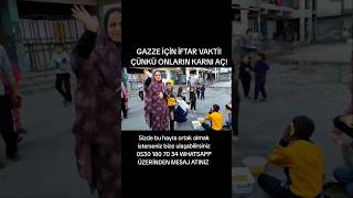 GAZZE İÇİN İFTAR VAKTİ HÜSEYİN ÇEVİK [upl. by Worden368]