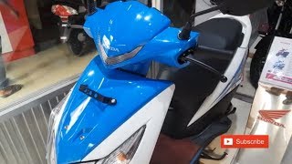 New Look Honda Dio Blue and White [upl. by Broddy]