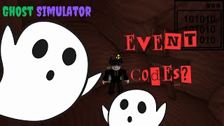 🎃EVENT CODES Ghost Simulator V1171 [upl. by Ijat]