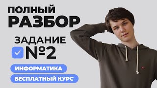 ВСЯ ТЕОРИЯ и ПРАКТИКА по ЗАДАНИЮ №2  ПОЛНЫЙ КУРС 2025 [upl. by Nnyloj]