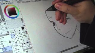 VLOG Cintiq de Wacom  Démo [upl. by Ilka]