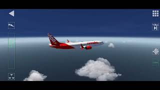 Aerofly fs global Honolulu para Los Angeles [upl. by Allerus]