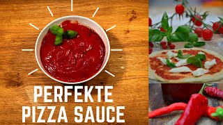 Pizzasauce 🍅 🌱 nach Original italienischen Rezept [upl. by Eanej]