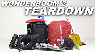 ULTIMATE EARS WONDERBOOM 2 COMPLETE TEARDOWN [upl. by Yhtomot531]