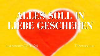 Alles soll in Liebe geschehen 1 Kor 1614  Gottesdienst 070124 [upl. by Lubeck]