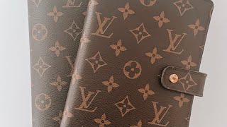 Planner Flip Louis Vuitton GM amp MM Agenda [upl. by Omora]