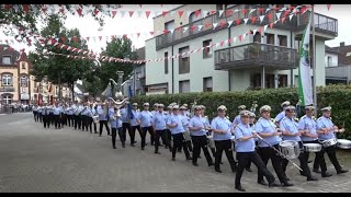 Schützenfest 2024 in DormagenStürzelberg Die Königsparade der Grenadiere und des Jägecorps [upl. by Anahahs534]