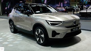 2024 Volvo XC40 Recharge  InDepth Walkaround Exterior amp Interior [upl. by Jelle120]