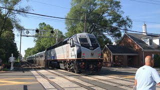 NJ Transit Bergen County Line Trains  Radburn  Fairlawn 7620 [upl. by Aicemed646]