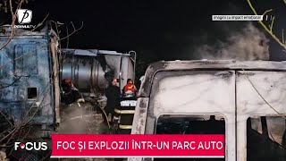 Incendiu puternic în localitatea 2 Mai [upl. by Hailahk801]