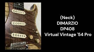 Tone Test  DiMarzio DP408 Neck  Low Gain Lead Tone  Momose MCMYRTLE [upl. by Koetke]