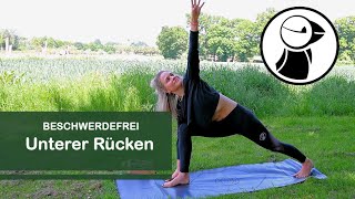 Beschwerdefrei mit YOGA  2 – Unterer Rücken 2  Video 135 [upl. by Ahtrim]