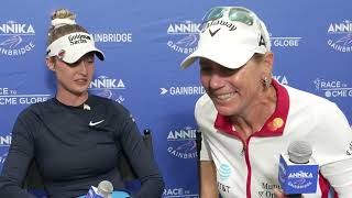 Nelly Korda Winner Press Conference 2024 The ANNIKA driven by Gainbridge at Pelican © LPGA Tour [upl. by Shevlo23]