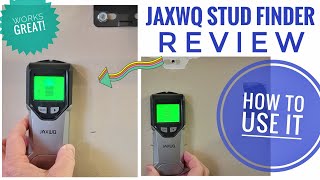 JAXWQ Stud Finder  Wall Scanner Review amp How To Use It [upl. by Latrice179]