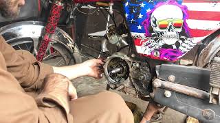 Complete Engine For CD 70 Motorcycle [upl. by Jeffry]