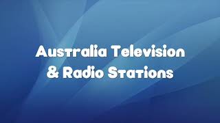 Australia Television amp Radio Stations Intro January 2026 [upl. by Ynohta]