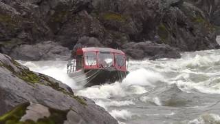 Lower Salmon River Jet Boat Wright Way Drop Idaho Viking [upl. by Loy]