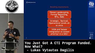 You Just Got A CTI Program Funded Now What  Lukas Vytautas Dagilis [upl. by Nillek]