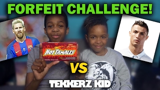 Ultimate Football Forfeit Challenge VS BROTHER  Can You Complete This [upl. by Chaffinch]