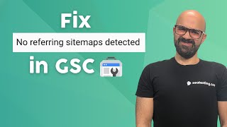 What is No Referring Sitemaps Detected in GSC [upl. by Halonna]