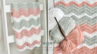 How to Crochet the Ripple Stitch [upl. by Shelagh212]