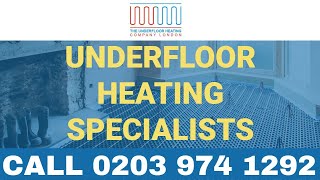 Underfloor Heating Specialist London  1 For Underfloor Heating Installation amp Servicing [upl. by Neurath]