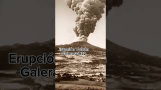 Erupción volcán galeras 1932 🔥 galeras eruption volcan [upl. by Cowey757]