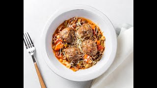 Tovala Meal Review Italian Meatballs amp Minestrone [upl. by Yenitsed]