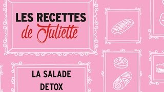 Les recettes de Juliette  salade détox au poulet chou et fenouil [upl. by Arev]