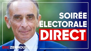 Eric Zemmour  Soirée Électorale  Élection Présidentielle 2022 EN DIRECT 🔴 [upl. by Ennaeus812]