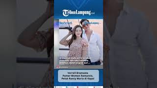 Artis Verrell Bramasta Pamer Momen Romantis Peluk Ranty Maria di Kapal Shorts TRIBUNLAMPUNG [upl. by Nivrae703]