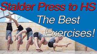 Stalder Press to Handstand The Best Exercises [upl. by Llevert]