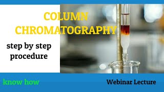 Column Chromatography  stepbystep procedure [upl. by Tiossem64]