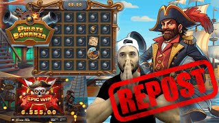 🔴NOVITA PIRATES BONANZA 💣CON ACQUISTI BONUS  BASCULO SLOT ONLINE ITA [upl. by Kram]