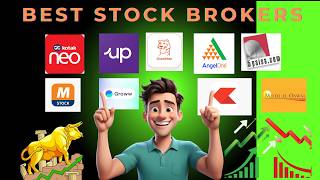 Top 5 stock brokers in India A Comprehensive Review [upl. by Glinys630]