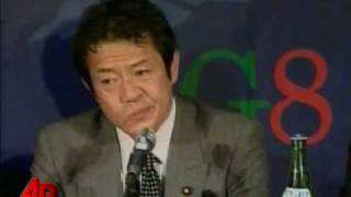 Raw Video Drunken Japanese Finance Minister [upl. by Notniw381]