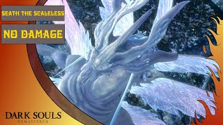 Dark Souls Remastered 22  Seath the Scaleless No Damage Tail Cut [upl. by Ayoted59]