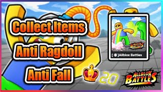 💨NEW Allblox Battles Script  Collect Item  Anti Fall  Ragdoll [upl. by Einnad]