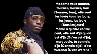 Werenoi  Tu connais ParolesLyrics [upl. by Rube]