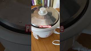 Rice cooker quotviralvideo shortvideo rice food song vlogs [upl. by Mllly]