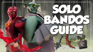 Solo Bandos Door Method For ZERO Damage  OSRS GWD Bowfa Guide [upl. by Valera249]