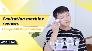 45S2 What Is Cavitation Machine Reviews On S Shape Body Sculpting Machine [upl. by Nyrok227]