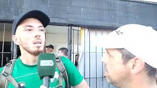 Entrevista a Claudio Mosca  Reducido Almirante Brown 0 vs Ferro 0 [upl. by Eesdnil]