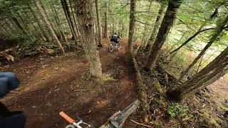 Schleyer to Detroit Rock City  Whistler Bike Park [upl. by Gnilrac]