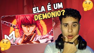 CONHECENDO MAKIMA REACT Makima Chainsaw Man  Demônio Controle  M4rkim [upl. by Llenahs]