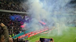 Fcsbrapid atmosfera incendiara inainte de meci fcsb fcsbesteaua arena rapid derby [upl. by Itirp912]