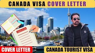 Canada Visitor Visa Cover Letter  Cover Letter For Canada Tourist Visa [upl. by Hesta748]