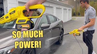 Cordless pressure washer Review and test [upl. by Tenenbaum]