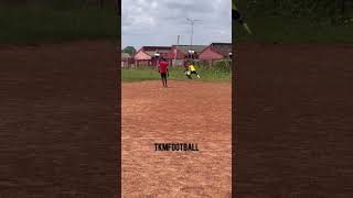 This is rudiger tackle 😳 madrid streetgames streetfoot duet soccer [upl. by Ahsinit]